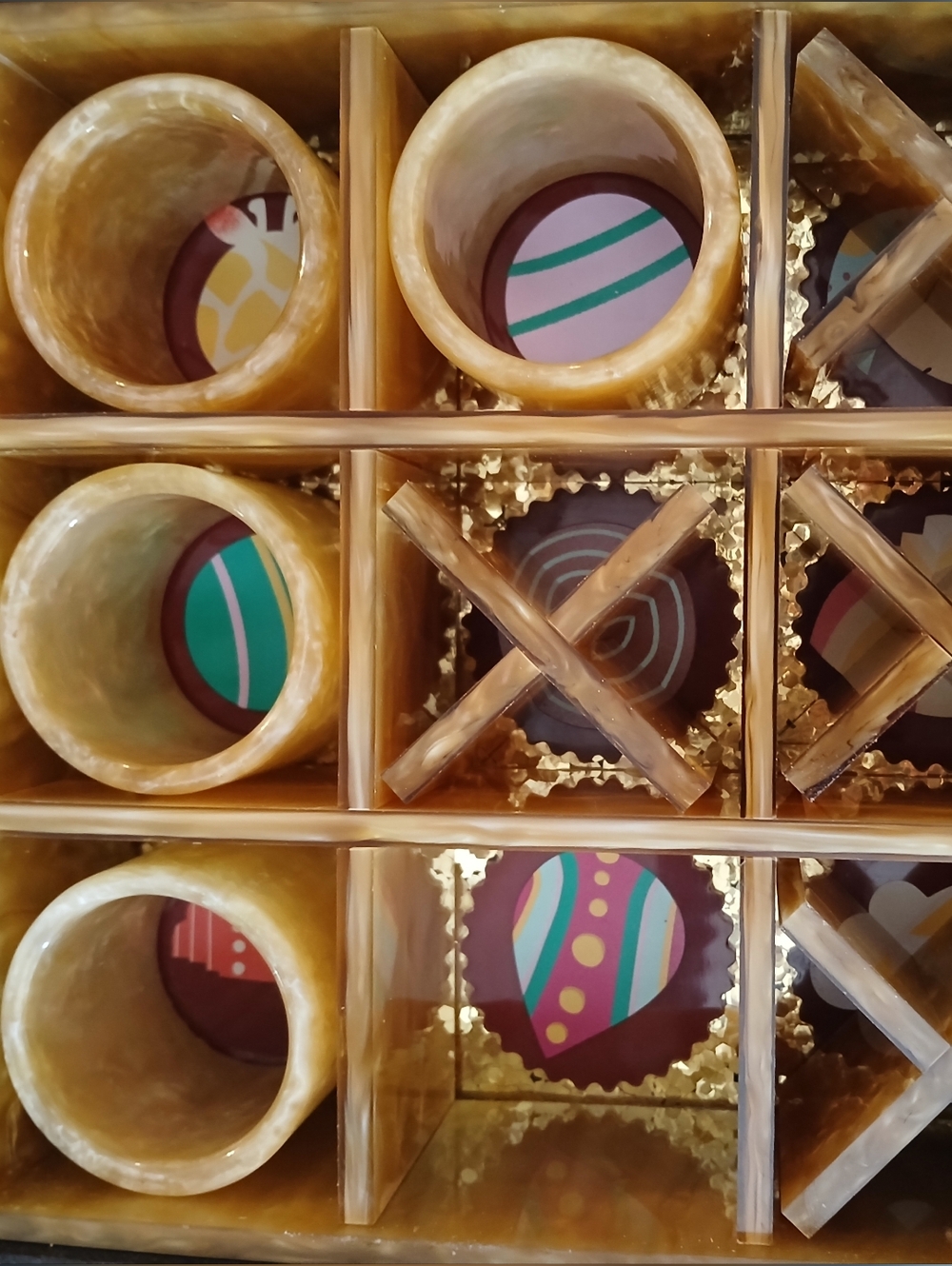 Kurt Geiger NWT/NIB EXTREMELY RARE Tic Tac Toe - Picture 3 of 3